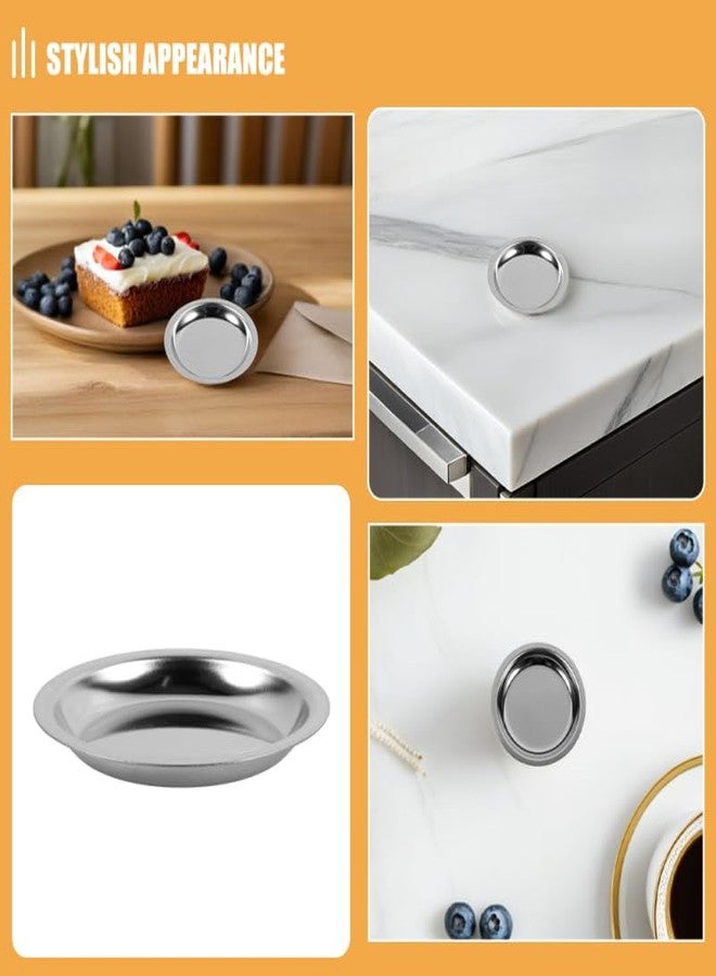 AUTSUPPL Stainless Steel Tea Bag Holder 2-Pack Tea Bag Drip Tray Coaster for Kitchen Party Coffee Table Organizer 2.16X2.16X0.19 Inch - Image 5