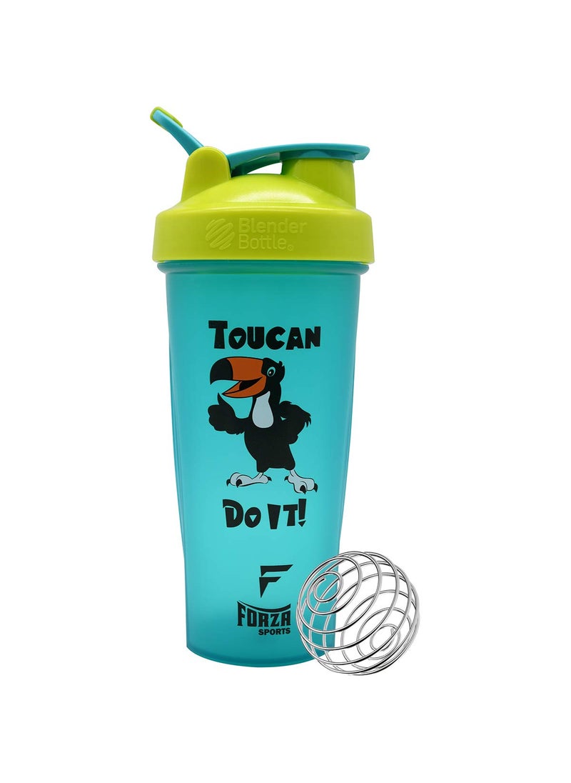 Forza Sports Forza Sports Blender Bottle x Classic 28 oz Shaker  Toucan Do It 