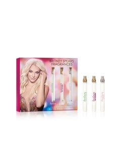 Britney Spears Fantasy Coffret, Includes Fantasy, Intense Fantasy, Fantasy Sheer, Spray Pen 3 Piece Set, 0.33 Fl Oz Each  - Image 1