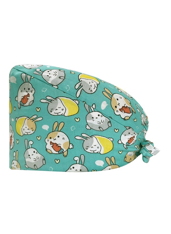 NIBEMINENT Adjustable Medical Scrubs Hats Lab Working Cap Surgicals Hat Nurse Dentist Nursing Accessories Scrub Caps Cook Head Over Hats