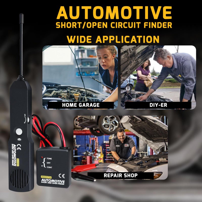 Détecteur De Fils Auto Numérique 6-42V - Neuf Avec étui Et Guide