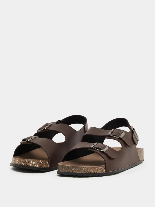 Styli Styli Ankle Strap Platform Sole Sandals
