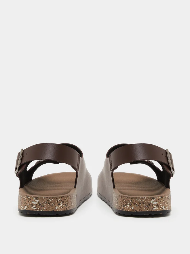 Styli Styli Ankle Strap Platform Sole Sandals