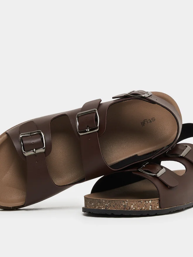 Styli Styli Ankle Strap Platform Sole Sandals