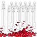LOAVER 40 Pcs Mini Bubble Wands Bulk for WeddingWhite Circle Party Favor Bubble Sticks for Wedding Reception Send Off Birthday Anniversary Celebration Summer Toys Party Supplies - Image 2