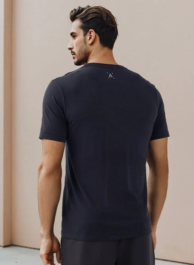 Splash Active Printed Seamless T-shirt