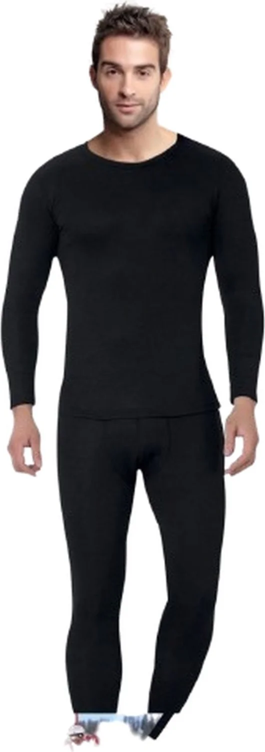توتكو Passion Men's Winter Interlock Cotton Bottom and Top Underwear Set - 1 Set