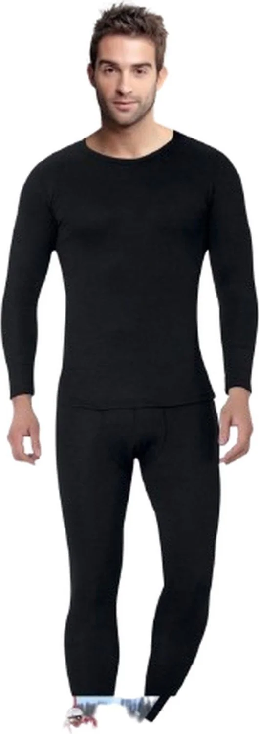 توتكو Passion Men's Winter Interlock Cotton Bottom and Top Underwear Set - 1 Set