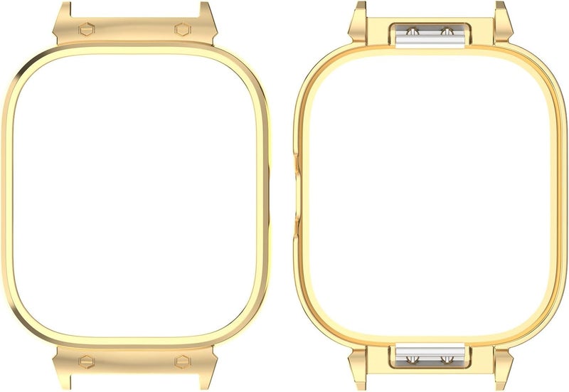 Stainless Steel Metal Frame Case Cover Watch 5 ESIM 5/4 20mm Wide Strap Intelligent Device Style Enhanced High-End Bezel - Image 1