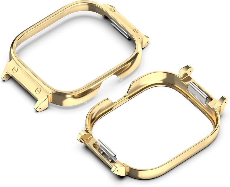 Stainless Steel Metal Frame Case Cover Watch 5 ESIM 5/4 20mm Wide Strap Intelligent Device Style Enhanced High-End Bezel - Image 4