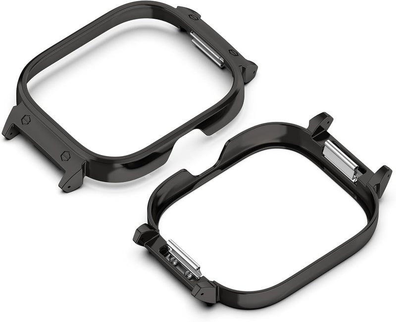 Stainless Steel Metal Frame Case Cover Watch 5 ESIM 5/4 20mm Wide Strap Intelligent Device Style Enhanced High-End Bezel - Image 3