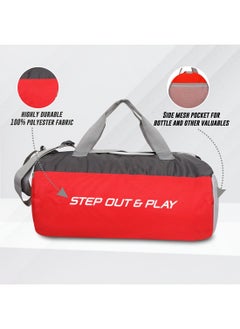 Nivia Beast-3 Gym Bag | Polyester | 20 Liters | Standard | Shoulder Bag | Fitness Bag | Sports & Travel Bag | Kit Bag | Separate Shoes Compartment | Unisex Gym Bags  - Image 4
