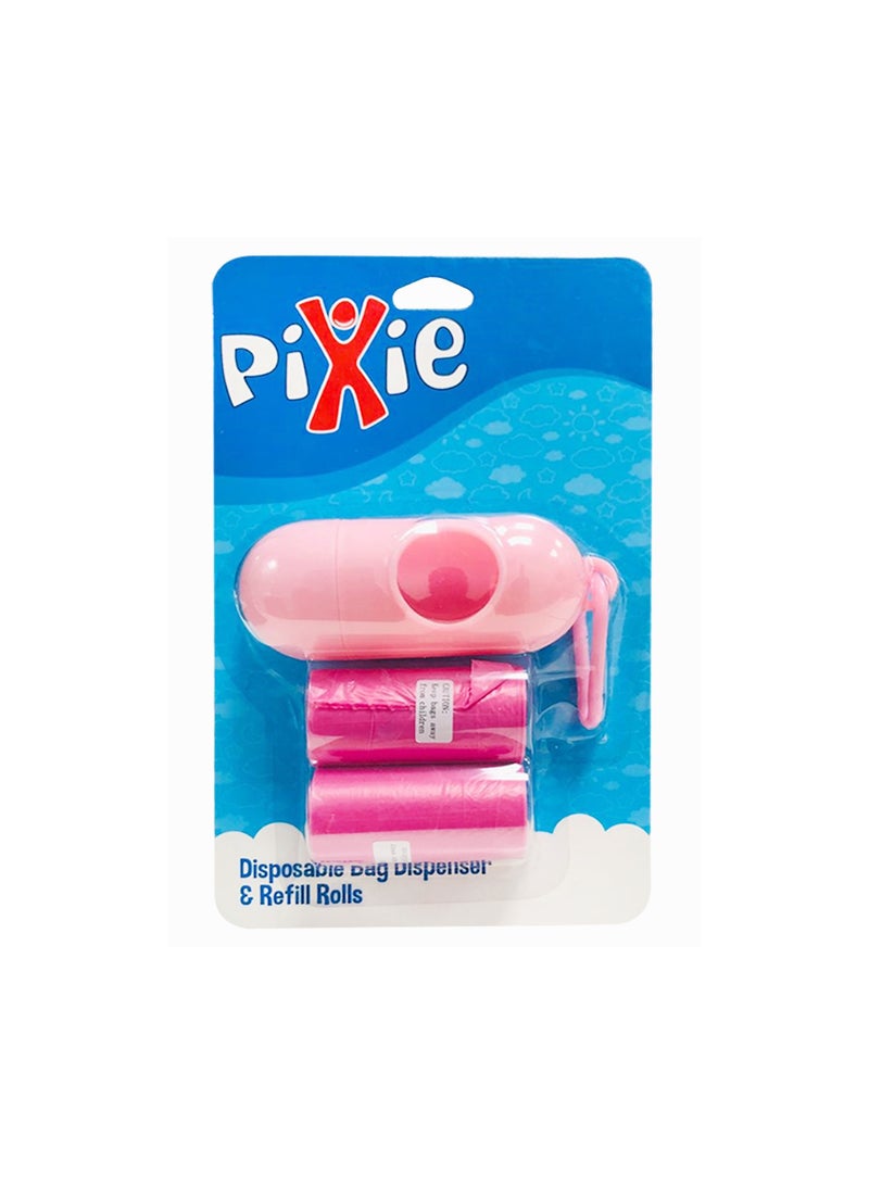 Pixie - Dispenser Bag & Refill (Pink) (Buy 1 Get 1 Free) - Image 2