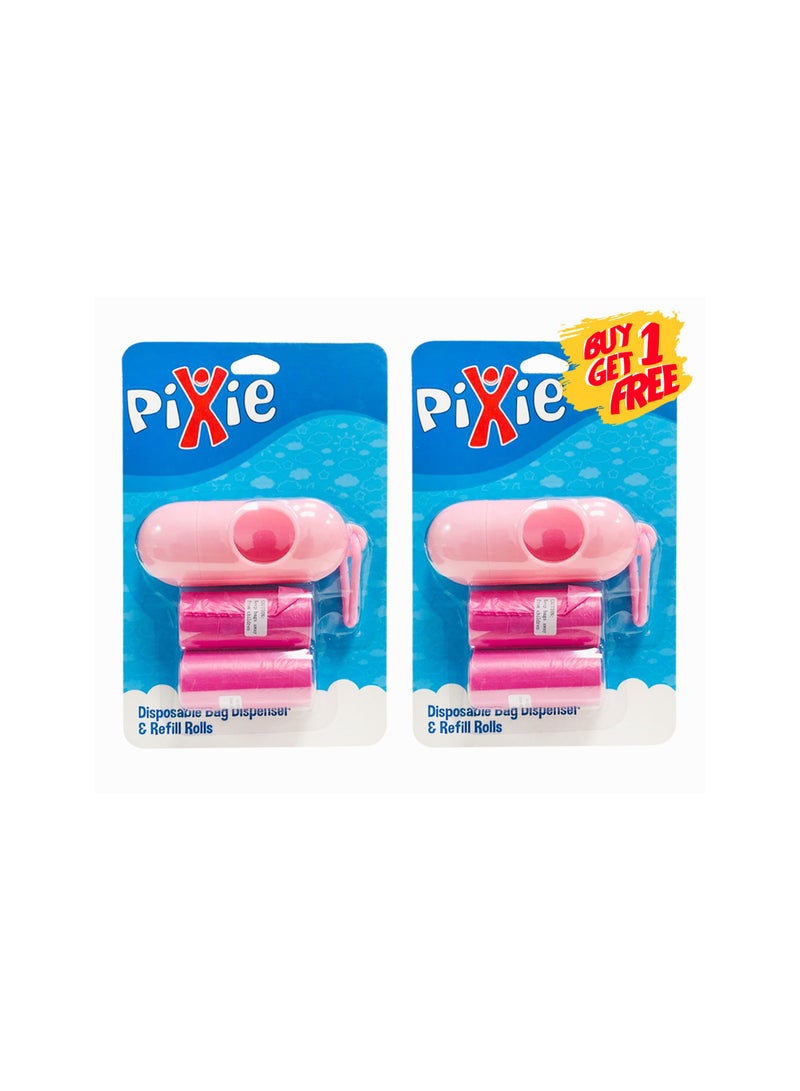 Pixie - Dispenser Bag & Refill (Pink) (Buy 1 Get 1 Free) - Image 5