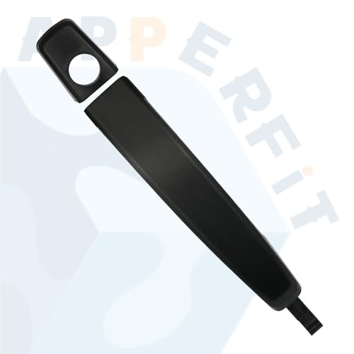 APPERFiT Exterior Door Handle wEnd Cap 92233089 92233090 Primed Black for Front Door Left Driver Side Compatible with Chevy Camaro Cruze Malibu Orlando Sonic Trax Buick Cadillac - Image 3