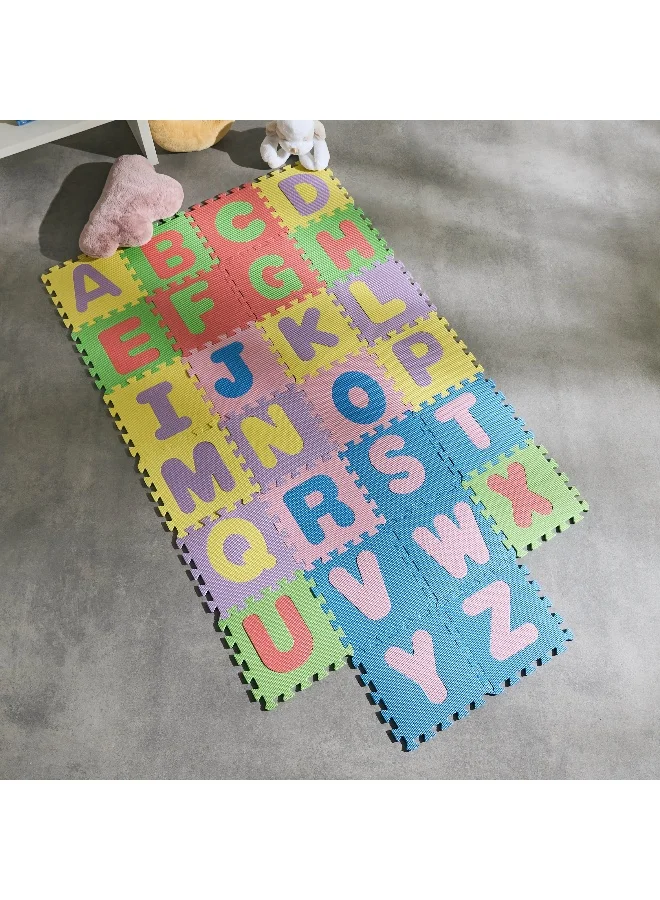 هوم بوكس سجادة ألغاز رغوية بحروف أبجدية  قطعة  سم