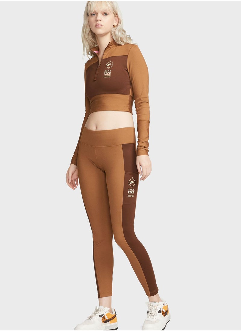 Nike - Nsw Ribbed Leggings - Image 1
