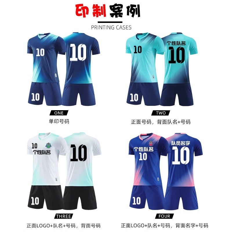 Children'S Football Uniform Suit Boys And Girls Long-Sleeved Training Clothing Team Uniform Football Sports Jersey - Image 4