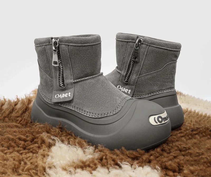 Women's Faux Fur Lined Platform Snow Boots