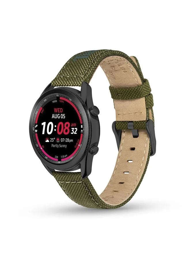 Timberland Universal Replacement Leather Strap For Men And Women Compatible With Apple Watch Series 3-9, SE (38-40-41), Samsung, Huawei Or Quartz Watch With Lug Width Of 20mm