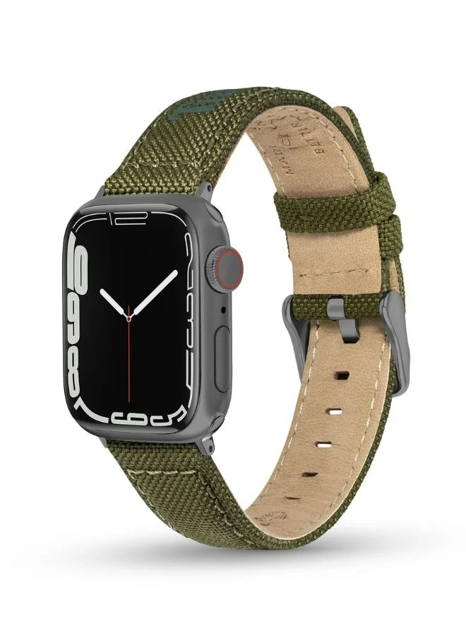 تمبرلاند Universal Replacement Leather Strap For Men And Women Compatible With Apple Watch Series 3-9, SE (38-40-41), Samsung, Huawei Or Quartz Watch With Lug Width Of 20mm