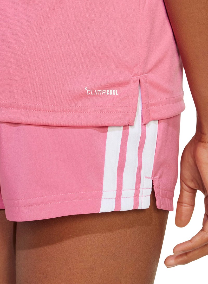 Adidas Youth Training Essential 3 Stripe T-Shirt  - Image 4