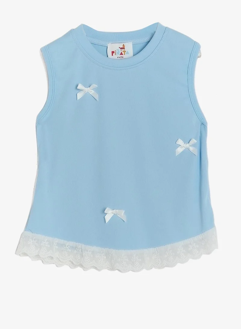 بنياتا بلوزة مكشكشة