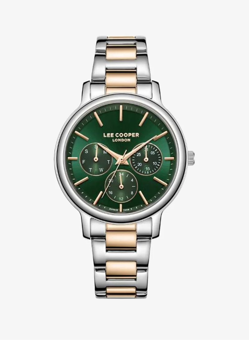 Lee Cooper Women's Metal Multi Function Watch LC07946.590 - 35 mm