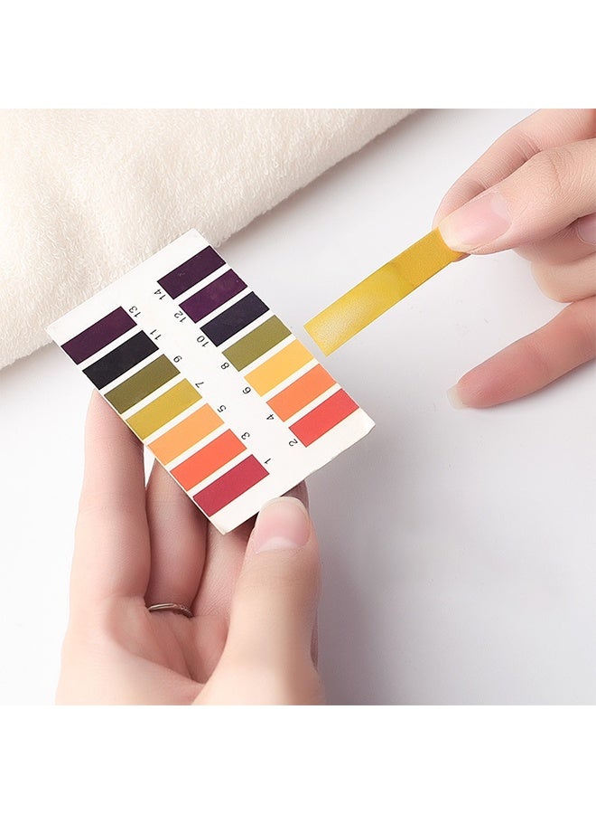 80 Strips Full Range PH Alkaline-Acid Test Paper Yellow One Size - Image 3