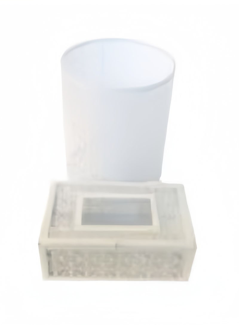 LOULUEN 2-Piece Of Ling Wei Decorative Dustbin