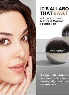 LAKME Lakme Absolute Skin Natural Mousse, Ivory Fair 01, 25 gm  - Image 2