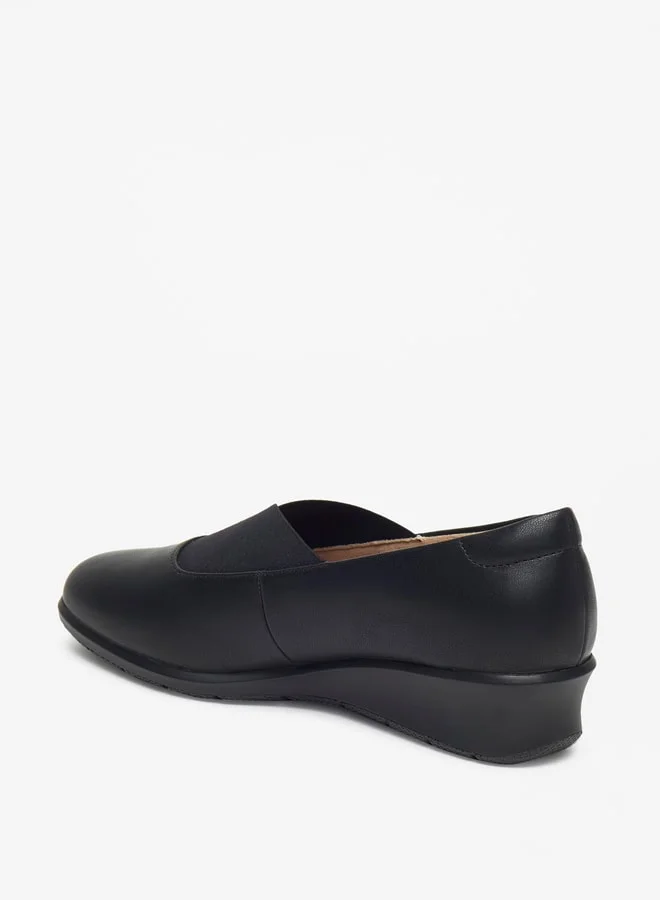 Le Confort Women's Slip-On Ballerina Shoes with Wedge Heels