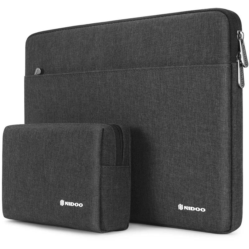 NIDOO Laptop Sleeve 17.3 inch Laptop Bag Computer Carrying Case Cover Compatible with Lenovo Legion 5 / HP Gaming Pavilion 17 / Acer Chromebook 317 / Dell G7 17 / MSI for Men Women, Dark Grey - Image 1