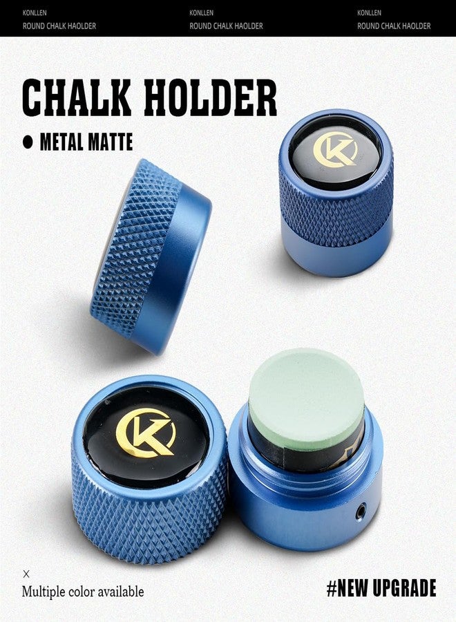 KONLLEN Upgrade Round Pool Chalk Holder Pool Billiards Accessories Portable Multifunctional Sturdy Pool Cue Accessories - Image 2