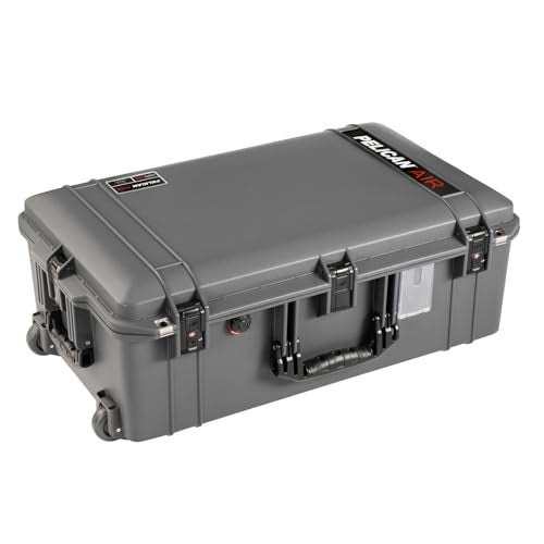 Pelican Air 1595 Travel Case - Large Hard Case Luggage - Suitcase with Wheels (Gray) - Image 1
