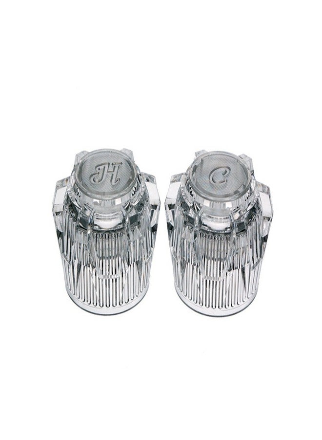 دانكو 88170 بديل لمقابض حوض وحوض استحمام/دش فينيكس، بدون مقاس، أبيض|شفاف - Image 1