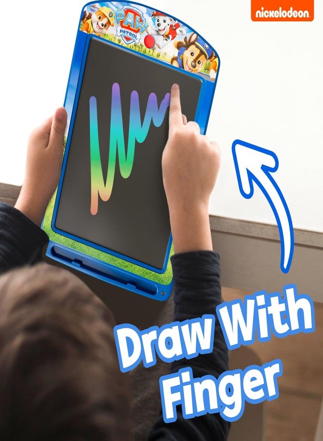 Lollipop - Paw Patrol Rainbow Electronic Doodle Board +3 - Colorful LCD Writing Tablet with Stylus & Push Button, Travel Drawing Pad for Kids - Magnetic Drawing Board - Image 4