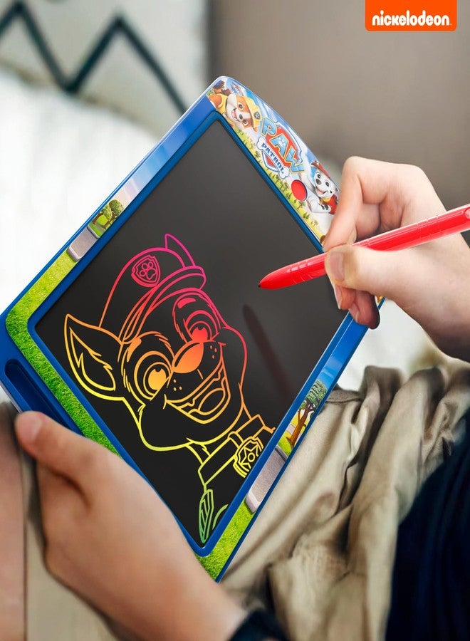Lollipop - Paw Patrol Rainbow Electronic Doodle Board +3 - Colorful LCD Writing Tablet with Stylus & Push Button, Travel Drawing Pad for Kids - Magnetic Drawing Board - Image 3