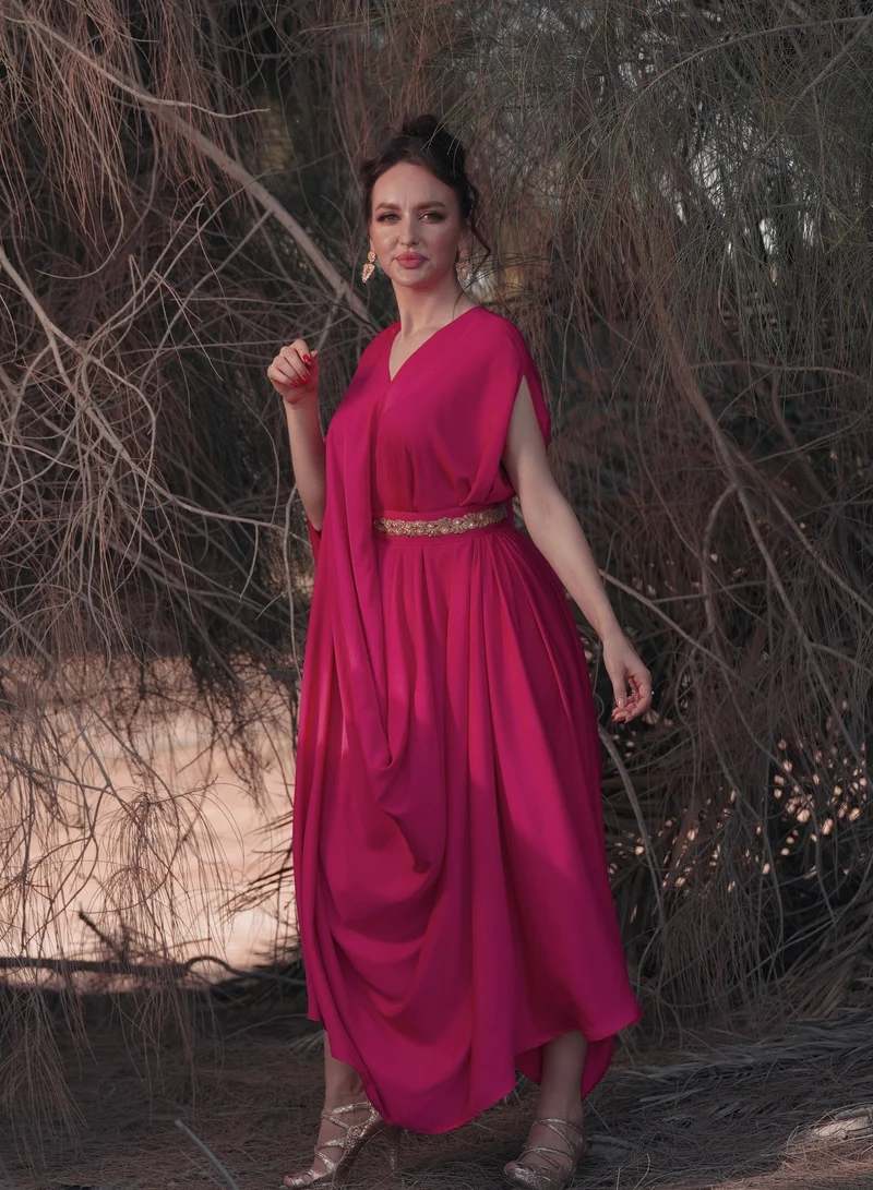 ECSTACY Pink Signarure Drape
