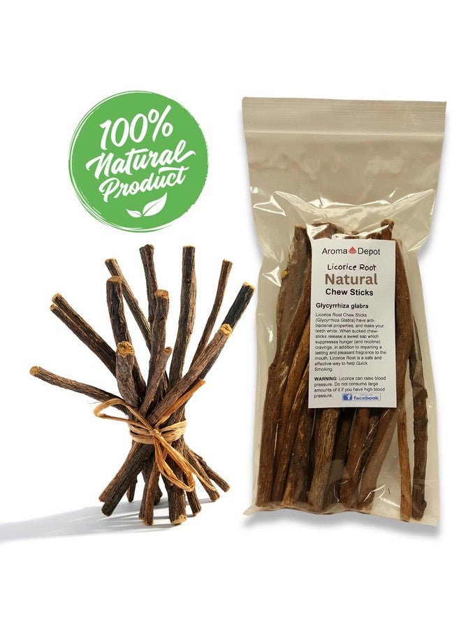 Aroma Depot Aroma Depot 1 lb. Natural Licorice Root Chew Sticks for Humans. 100% Pure Natural | Oral Health & Fresh Bearth | Individual Liquorice Sticks are 6.5-7 inches Long. Glycyrrhiza Glabra from Turkey. - Image 3