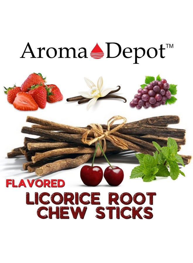 Aroma Depot Aroma Depot 1 lb. Natural Licorice Root Chew Sticks for Humans. 100% Pure Natural | Oral Health & Fresh Bearth | Individual Liquorice Sticks are 6.5-7 inches Long. Glycyrrhiza Glabra from Turkey. - Image 5