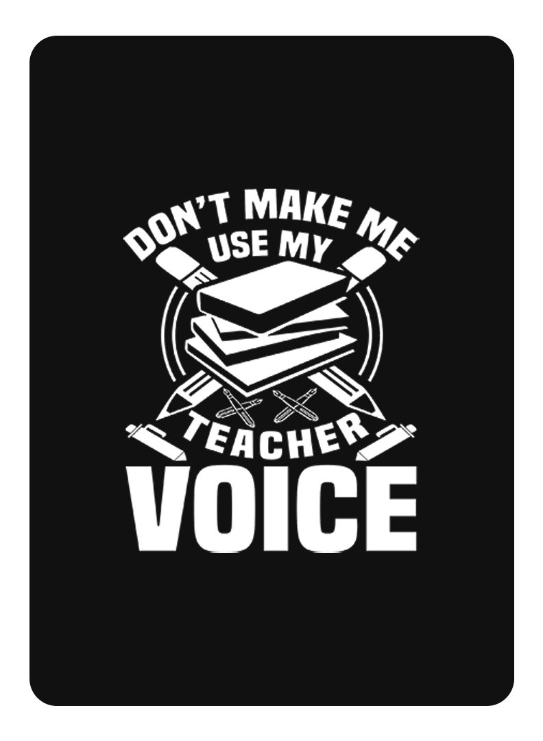 Theodor Protective Flip Case For Apple iPad Pro 12.9 With Trifold Stand Auto Wake Sleep Shockproof Cover Teacher Voice white copy - Image 1