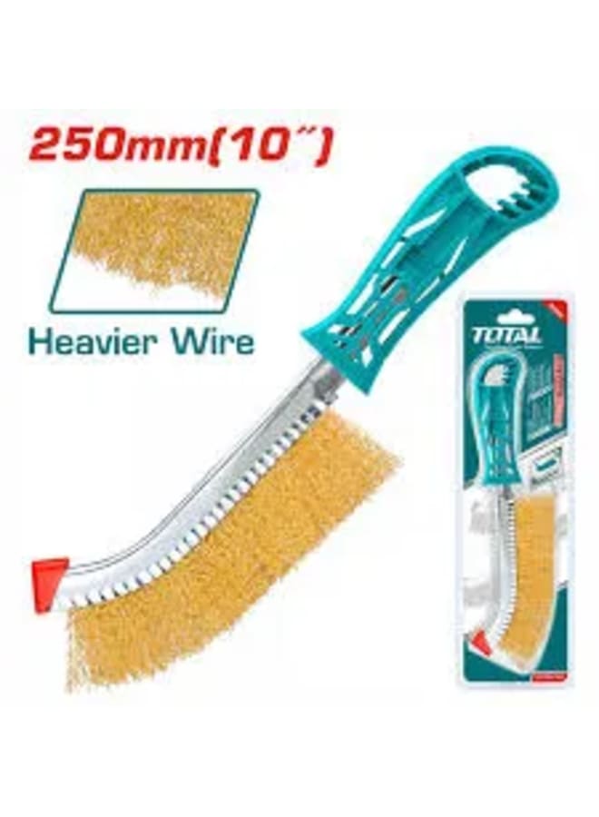 TOTAL Manual Copper Brush 10" - Image 1