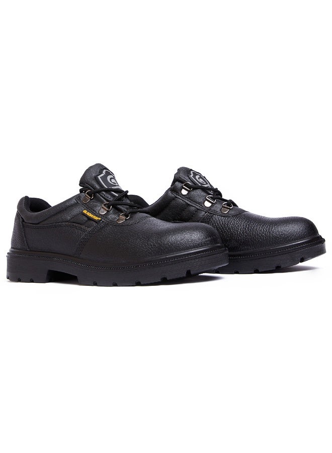 Gladiator 4010 Men’s Steel Toe Leather Safety Shoes, Black, EX S3, Low Ankle, Lace-Up - Image 4