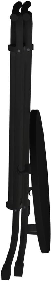 Displays2go Displays2go 315 Inch Round Highboy Table with MDF Top 4225 Inch Pub Table with Folding Design Black  - Image 3