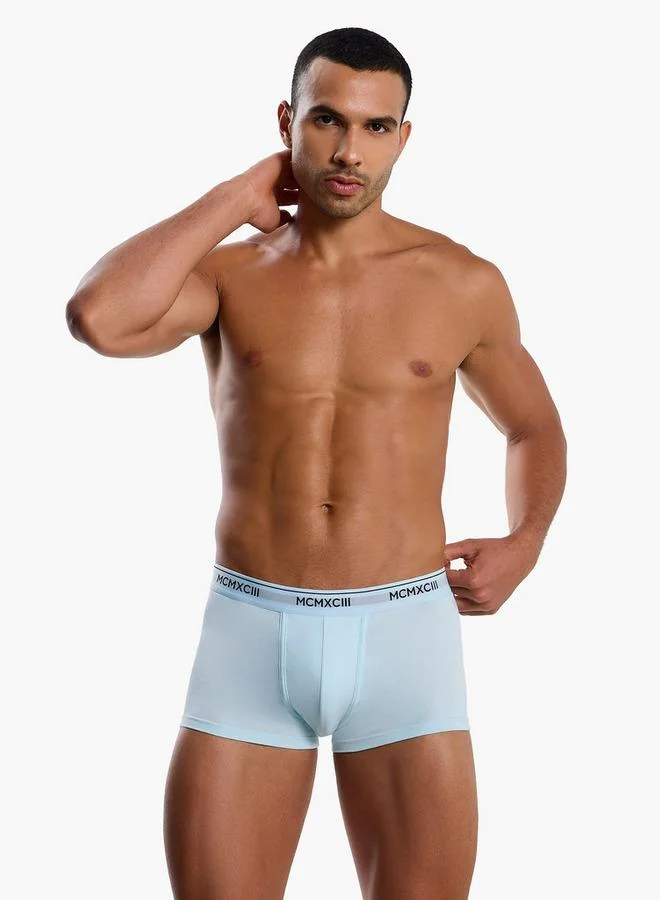 Splash FAV Men Printed Waistband Cotton Trunks - Pack of 3