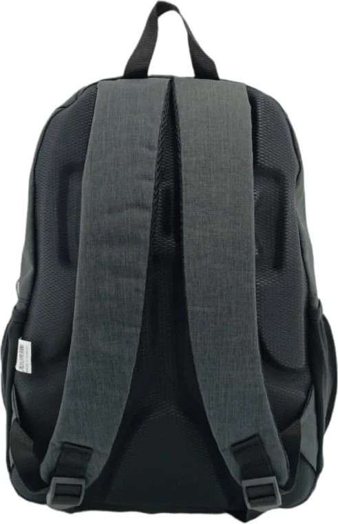 Relaxion 5057 Black Waterproof Lined Fabric Backpack