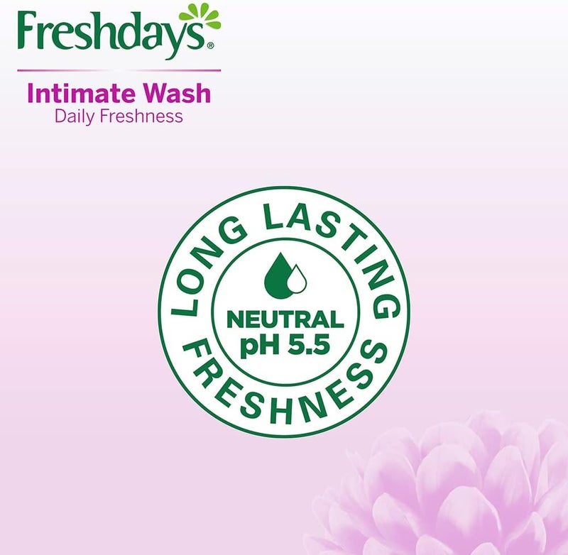 Freshdays Daily Intimate Wash with 100% Natural Actives - 200 ml - Image 2