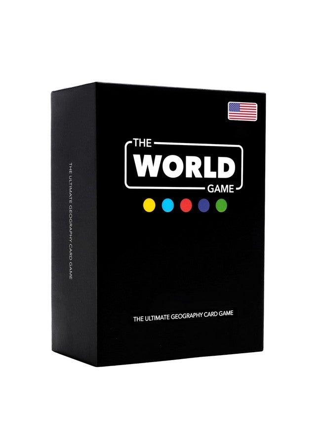 The World Game - Geography Card Game - Educational Games For Kids, Family And Adults - Cool Learning Gift Idea For Teenage Boys & Girls 8-12 With Map - Image 1