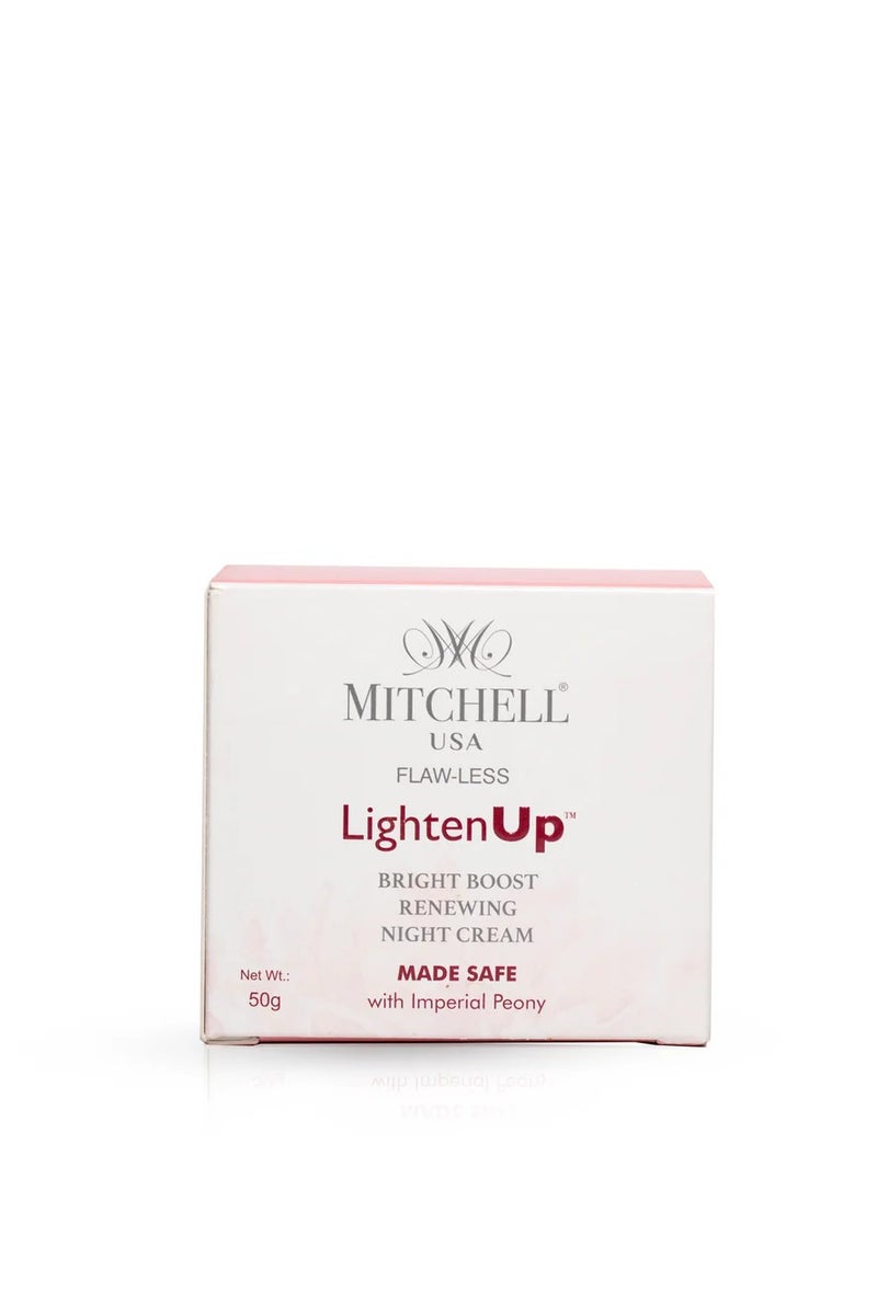 MITCHELL USA Lighten Up Bright Boost Renewing Night Cream 50g - Image 3